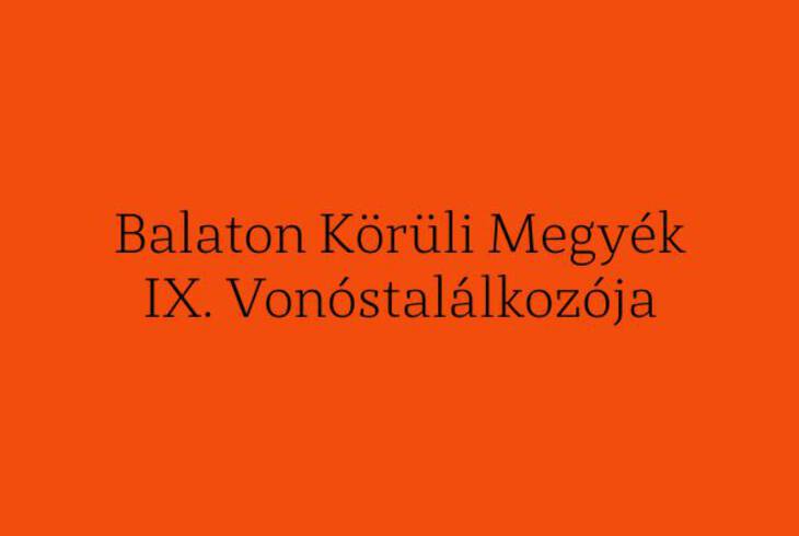 Balaton Krli Megyk IX.Vonstallkozja
